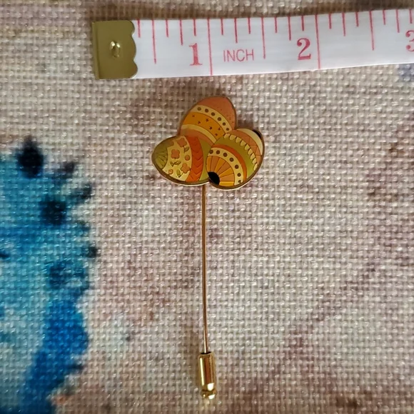 Vintage Easter Egg Stick Pin - Picture 12 of 15